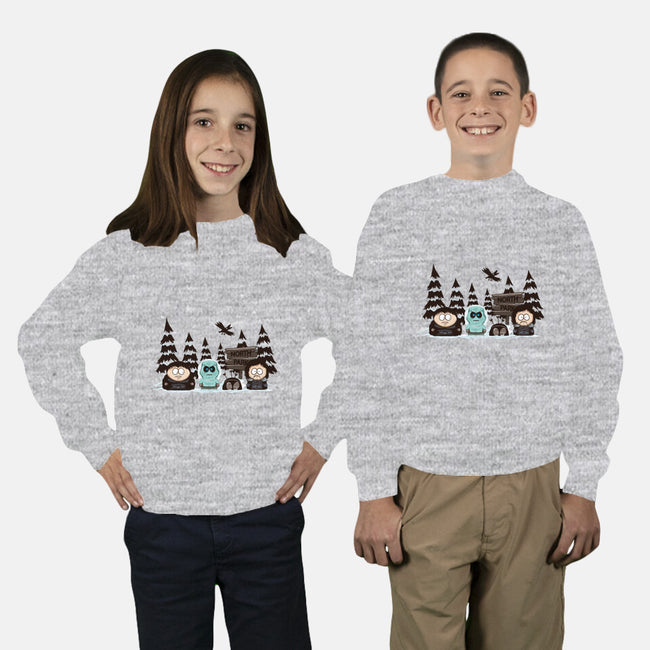 North Park-youth crew neck sweatshirt-ducfrench