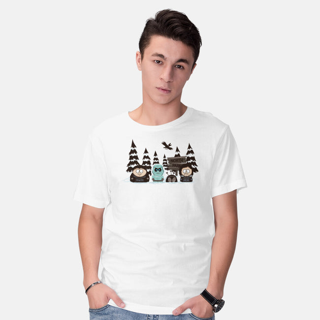 North Park mens basic tee ducfrench by TeeFury