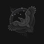 Northern Raven-none non-removable cover w insert throw pillow-RAIDHO