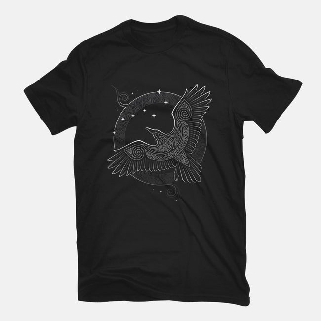 Northern Raven-mens heavyweight tee-RAIDHO