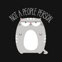 Not A People Person-none stretched canvas-PolySciGuy