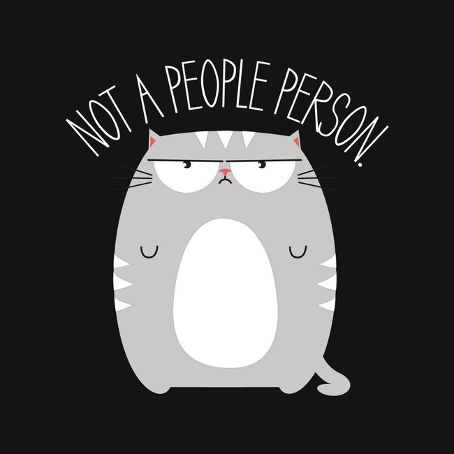 Not A People Person-none non-removable cover w insert throw pillow-PolySciGuy