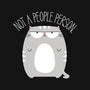 Not A People Person-none non-removable cover w insert throw pillow-PolySciGuy
