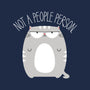 Not A People Person-none stretched canvas-PolySciGuy