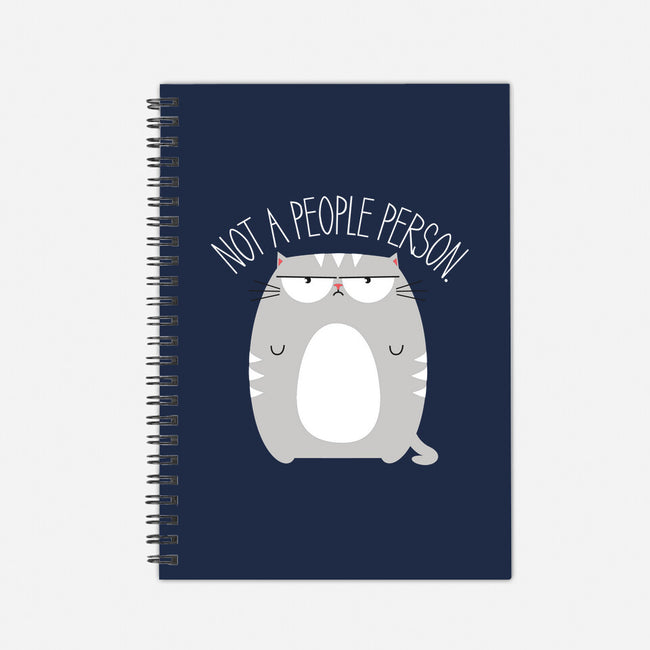 Not A People Person-none dot grid notebook-PolySciGuy