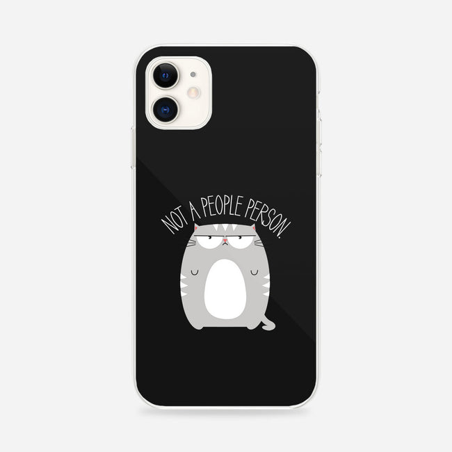 Not A People Person-iphone snap phone case-PolySciGuy