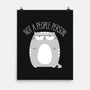 Not A People Person-none matte poster-PolySciGuy
