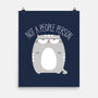 Not A People Person-none matte poster-PolySciGuy