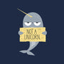 Not A Unicorn-none drawstring bag-PolySciGuy
