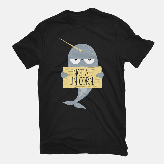 Not A Unicorn-unisex basic tee-PolySciGuy