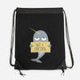 Not A Unicorn-none drawstring bag-PolySciGuy