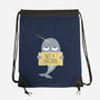 Not A Unicorn-none drawstring bag-PolySciGuy