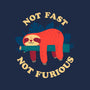 Not Fast, Not Furious-none removable cover w insert throw pillow-DinomIke