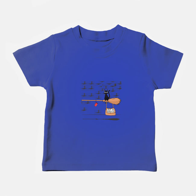 Not In Service-baby basic tee-maped