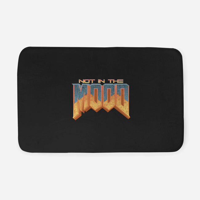 NOT IN THE MOOD-none memory foam bath mat-Skullpy