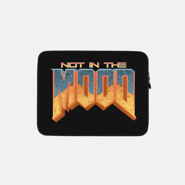 NOT IN THE MOOD-none zippered laptop sleeve-Skullpy