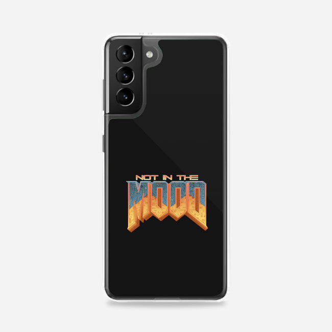 NOT IN THE MOOD-samsung snap phone case-Skullpy