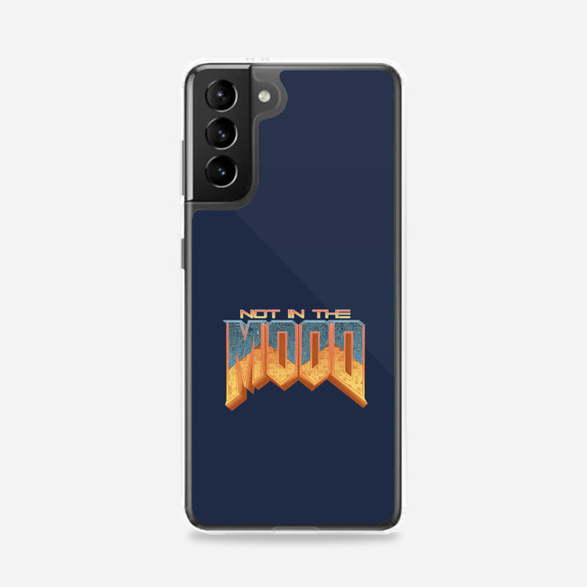 NOT IN THE MOOD-samsung snap phone case-Skullpy