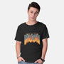 NOT IN THE MOOD-mens basic tee-Skullpy