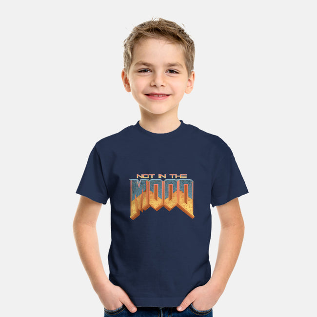 NOT IN THE MOOD-youth basic tee-Skullpy