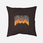 NOT IN THE MOOD-none removable cover w insert throw pillow-Skullpy