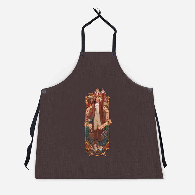 Not Throwing Away My Shot-unisex kitchen apron-MeganLara