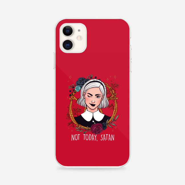 Not Today, Satan-iphone snap phone case-ursulalopez