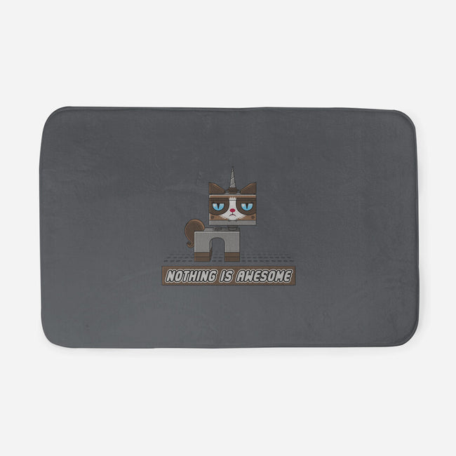 Nothing is Awesome-none memory foam bath mat-griftgfx