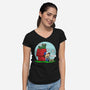 Nougats-womens v-neck tee-zerobriant
