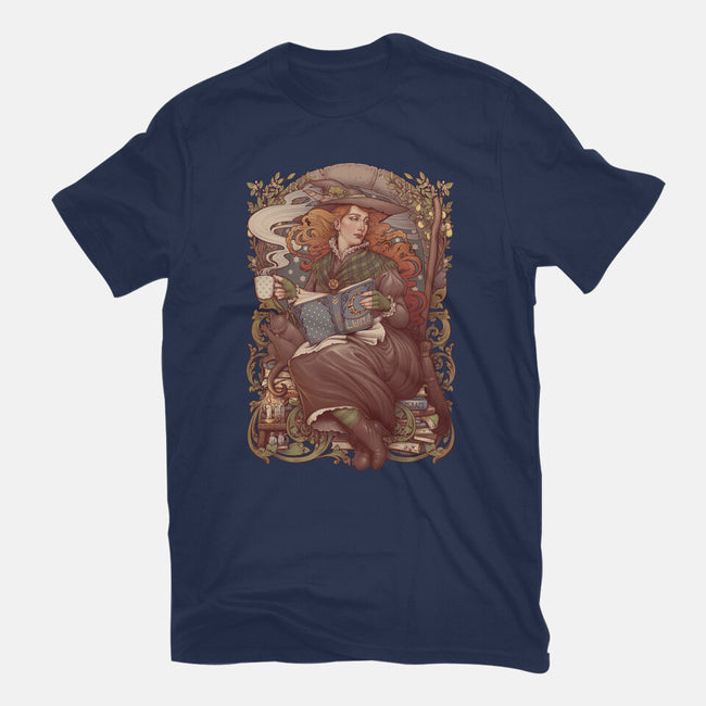 Nouveau Folk Witch-unisex basic tee-MedusaD
