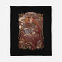 Nouveau Folk Witch-none fleece blanket-MedusaD