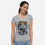 Nu Mecha Ink-womens v-neck tee-Snapnfit