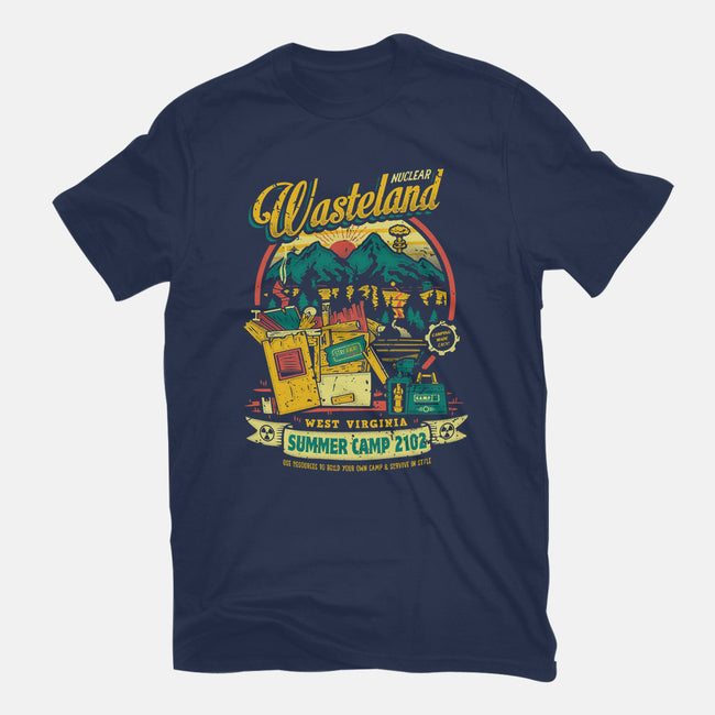 Nuclear Summer Camp-mens heavyweight tee-Olipop