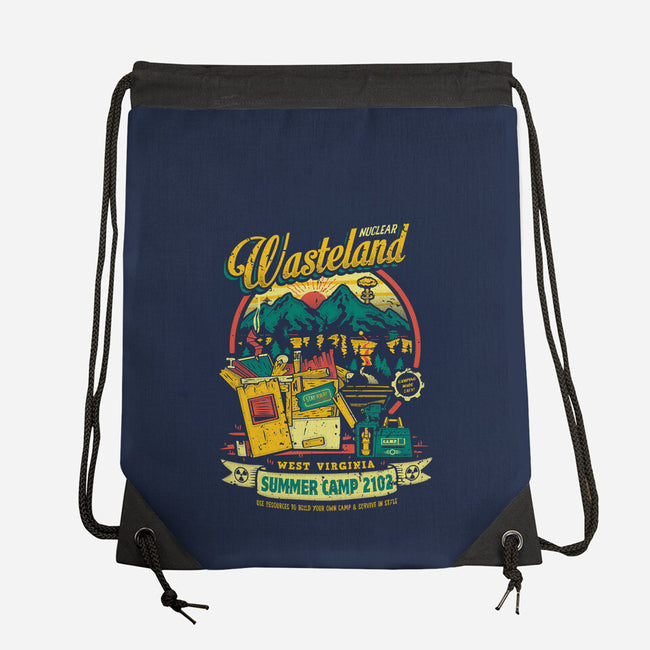 Nuclear Summer Camp-none drawstring bag-Olipop