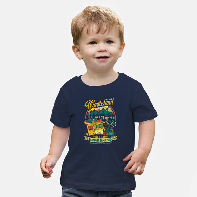 Nuclear Summer Camp-baby basic tee-Olipop