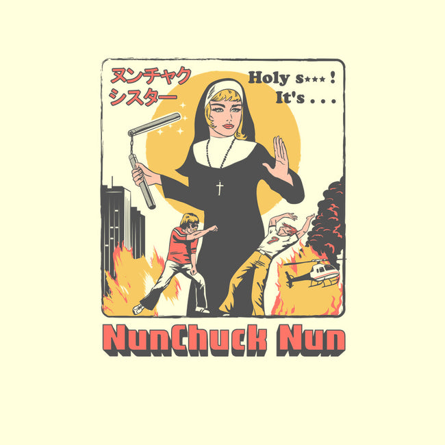 Nunchuck Nun-youth crew neck sweatshirt-gloopz