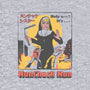 Nunchuck Nun-womens racerback tank-gloopz