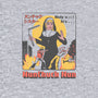 Nunchuck Nun-womens off shoulder tee-gloopz