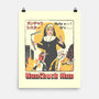 Nunchuck Nun-none matte poster-gloopz