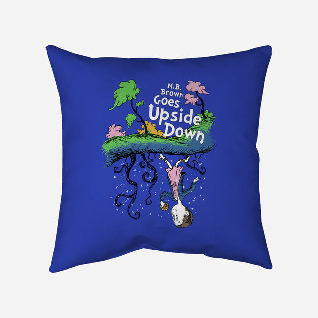 M. B. Brown-none removable cover w insert throw pillow-DJKopet