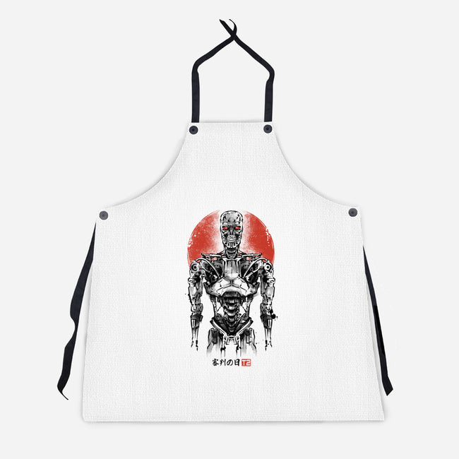Machine Ink-unisex kitchen apron-Andriu