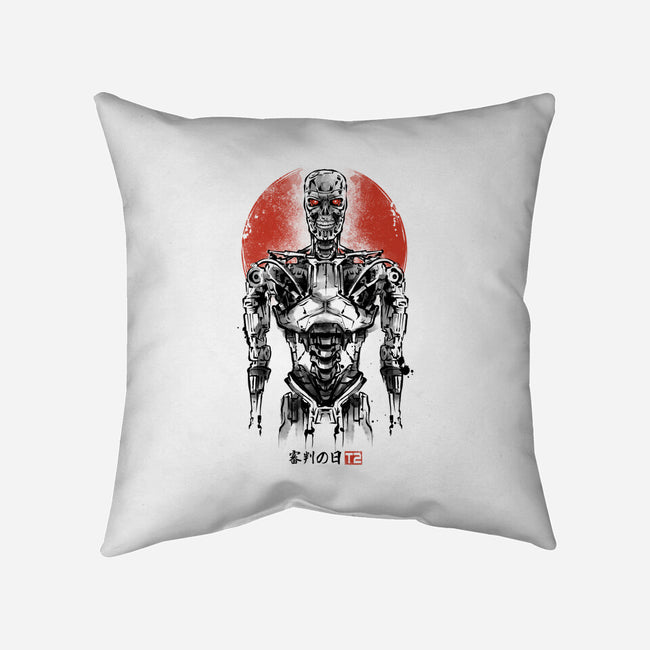 Machine Ink-none removable cover w insert throw pillow-Andriu