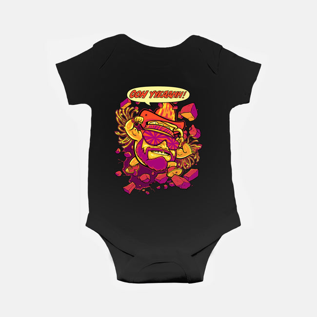 Macho-Kool-baby basic onesie-BeastPop