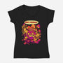 Macho-Kool-womens v-neck tee-BeastPop