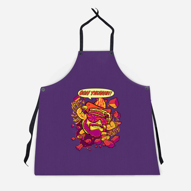 Macho-Kool-unisex kitchen apron-BeastPop