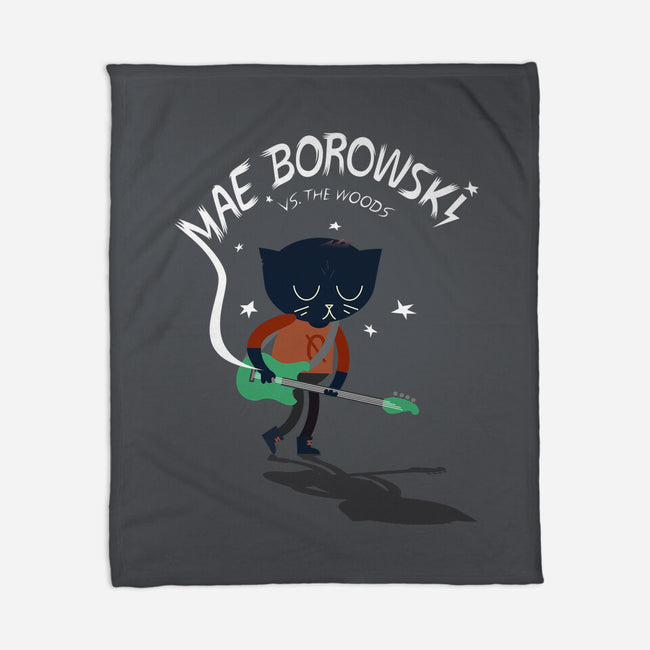 Mae Vs. The Woods-none fleece blanket-PKtora