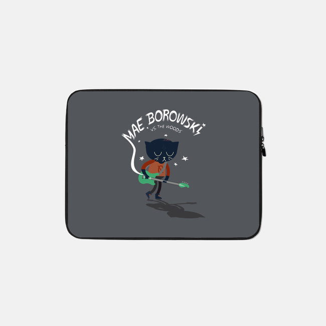 Mae Vs. The Woods-none zippered laptop sleeve-PKtora