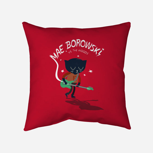 Mae Vs. The Woods-none removable cover w insert throw pillow-PKtora