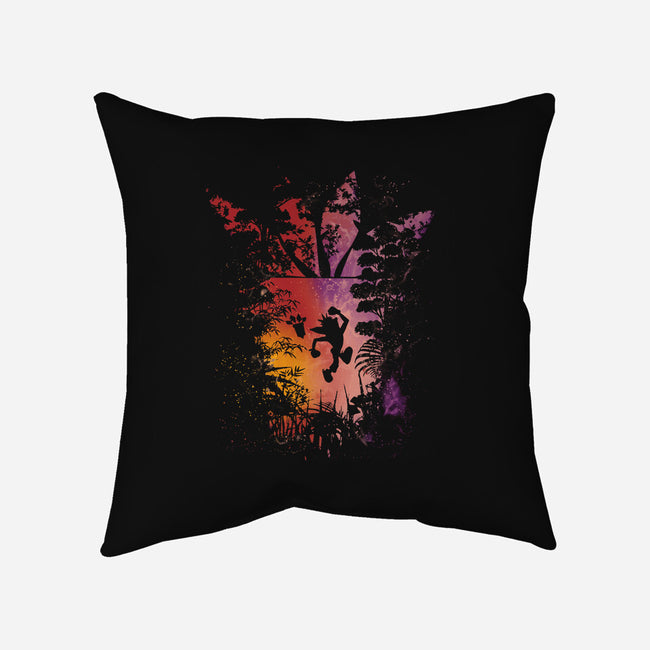 Magic Adventure-none removable cover w insert throw pillow-pescapin