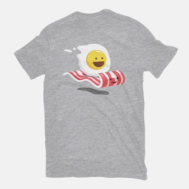 Magic Bacon Ride-unisex basic tee-GeorgeOtsubo